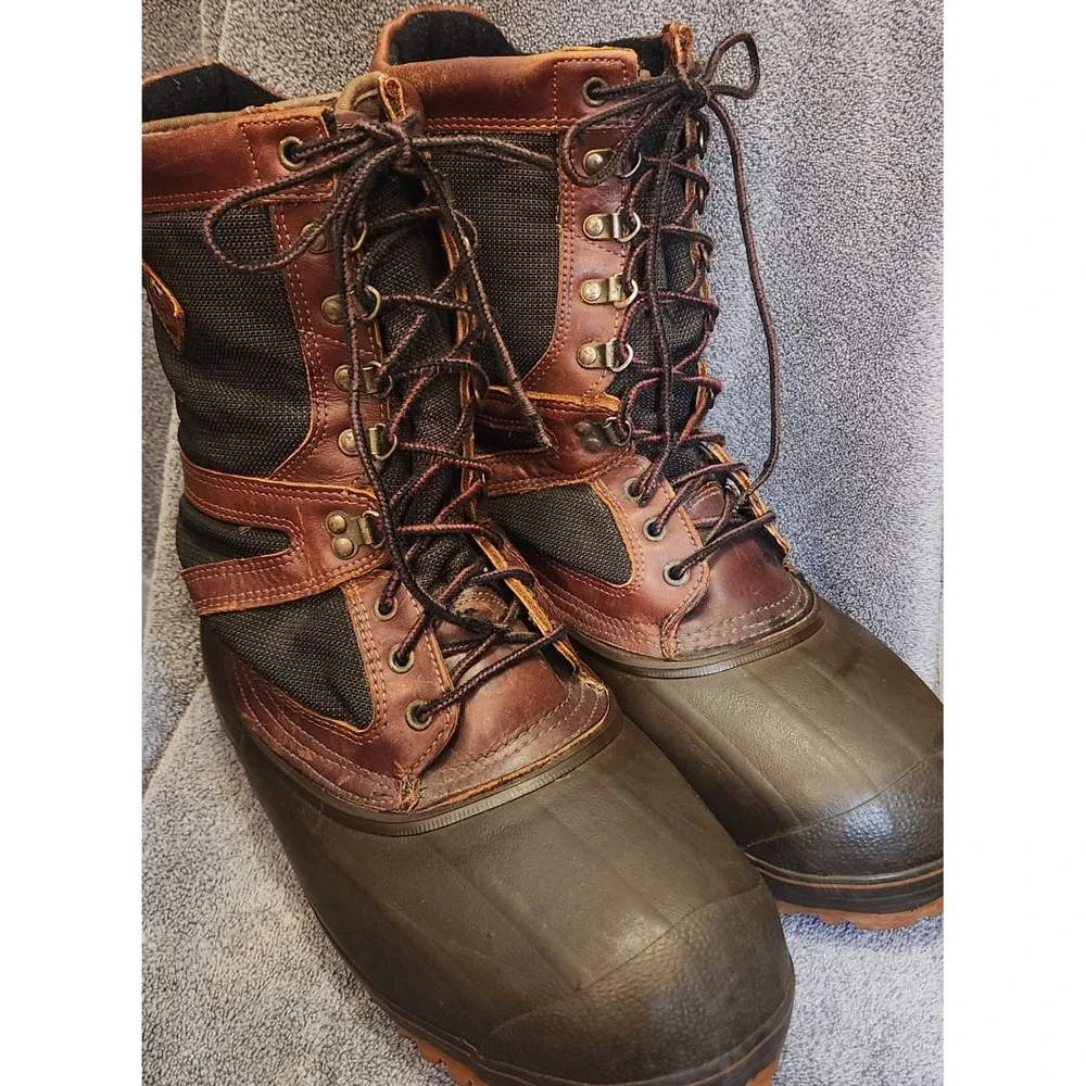 Red Ball Boundary Steel Shank Duck Boots Men 12 Excellent Vintage Union Made USA